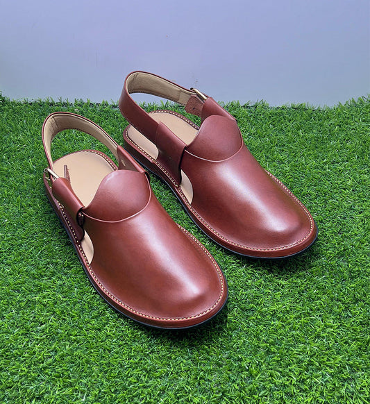 05 Baibars Jeans Chappal ( Brown )